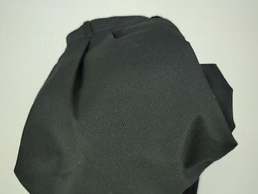my basic pl: Męskie spodnie garniturowe – czarne, z zakładkami - Klasyczny krój z — 5