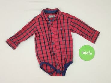 spodnie woskowane kremowe: Body, Cool Club, 6-9 months, 
condition - Perfect — 2