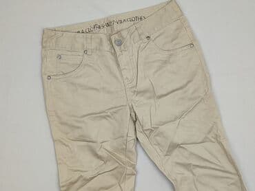 buty vices klapki: Vila, Spodnie materiałowe damskie, rozmiar S — 1