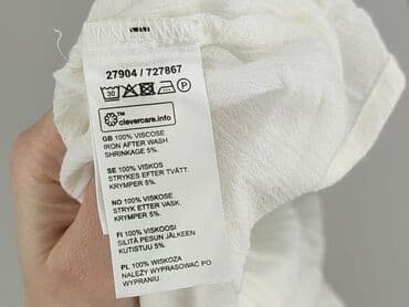 zara bialy sweter: KappAhl, Bluzka damska, XS — 5