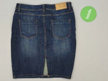 spódniczka dżinsowe z guzikami: Denim, Spódnica damska, rozmiar S — 3