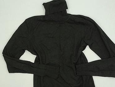 hm szary sweter: H&M, Golf damski, rozmiar M — 1