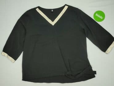 kamizelka z koszulą damska: Bluzka damska, 2XL — 2