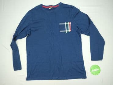 sweter patchwork: ALPHAR ONE, Long-sleeved top for men, size 2XL — 2