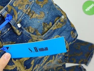 spodnie damskie jeans 7 8: Jeansy damskie, rozmiar M — 6