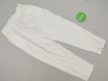 biale ubrania: Spodnie materiałowe damskie, rozmiar M — 4