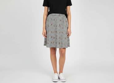 czarne spódnice w kratę: New Look, Spódnica damska, rozmiar S — 6