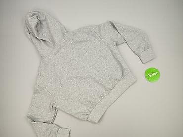 identic man: Dres męski RESERVED – bluza z kapturem + spodnie, szary melanż - — 3