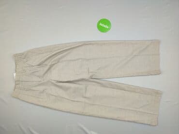 taranko com sukienki: Sinsay, Material trousers for women, size XS (EU 34) — 2