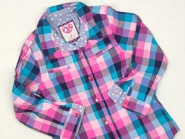 sukienka dla 11 latki: Shirt 3-4 years, condition - Perfect, pattern - Cell, color - Multicolored — 1