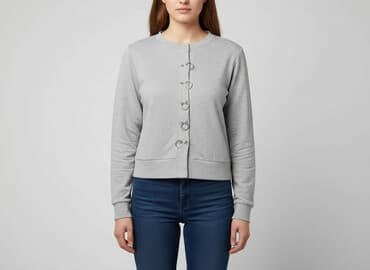 bluza rozpinana z kapturem damska sinsay: Sinsay, Bluza damska
, rozmiar XL — 6