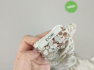 bialy satynowy top: Kiomi, Sukienka damska, rozmiar S — 6