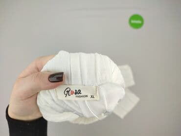 ubrania dla wysokich: Rosa, Spodnie materiałowe damskie, rozmiar XL — 5