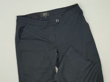 marynarki plus size damskie: SIMPLE, Spodnie materiałowe damskie, S — 1