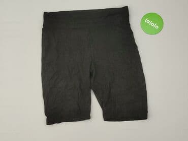 czarne dresowe szorty damskie: Sinsay, Szorty damskie, rozmiar XL — 2