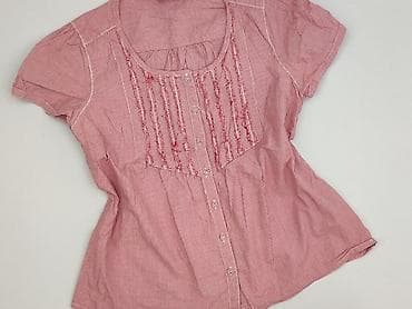 czerwona bluzki plus size: Bluzka damska, rozmiar L — 1