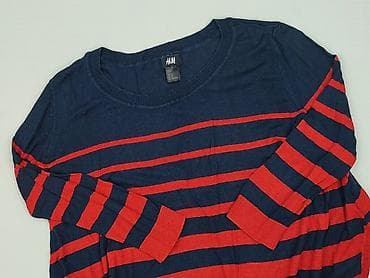 niebieski sweter hm: H&M, Sweter damski, rozmiar S — 1
