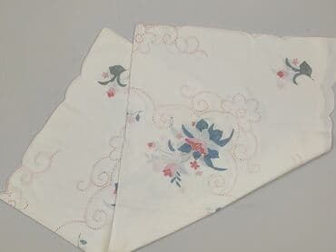 PL - Tablecloth 75 x 75, color - White, condition - Very good