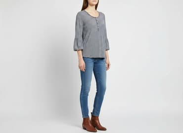 reserved t shirty w paski: Reserved, Bluzka damska, rozmiar S — 6