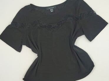 czarne bluzki z krótkim rękawem allegro: Atmosphere, Women's blouse, size M (EU 38) — 1