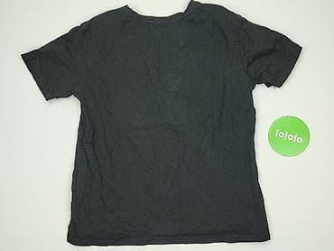 czarne t shirty basic: Sinsay, T-shirt damski, rozmiar M — 3