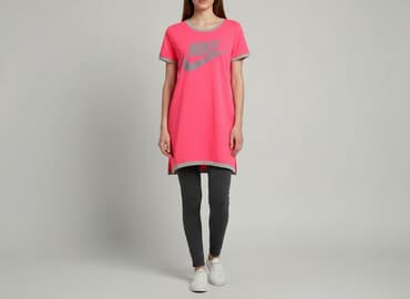 nike big swoosh t shirty: Tunika damska, rozmiar S — 1