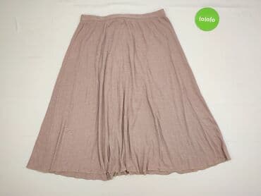 spódnice midi pudrowy róż: Spódnica damska, rozmiar S — 3