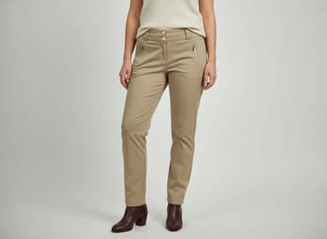 stringi damskie xxl: Spodnie materiałowe damskie, rozmiar 2XL — 7