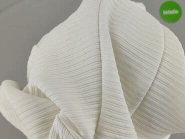 bluzka z baskinką biała: H&M, Bluzka damska, rozmiar S — 6