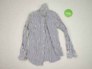 sinsay golf: Shirt 13 years, condition - Very good, pattern - Striped, color - Blue — 2