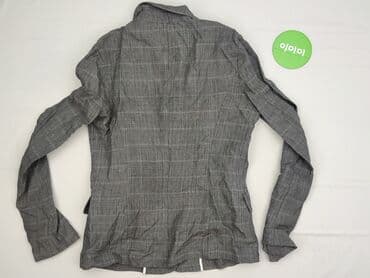 marynarka srebrna: Benetton, Marynarka damska, M — 3