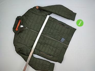 serce: Męska pikowana kurtka Marcus – rozmiar L - Kolor: khaki/oliwkowy z — 6