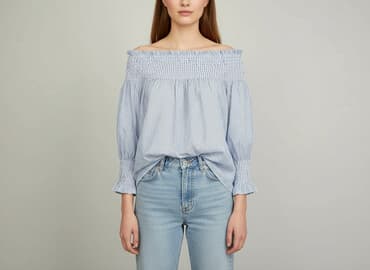 bluzka w paski po angielsku: Bluzka damska, rozmiar S — 1