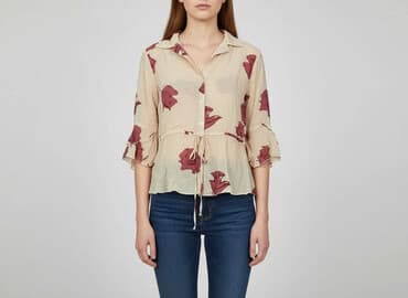 eleganckie koszule damskie duże rozmiary: Bluzka damska, rozmiar M — 1