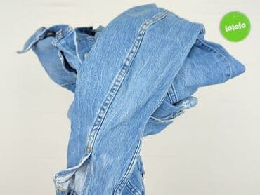 флісові кофти жіночі: H&M, Джинсова куртка жіноча, розмір XL — 5