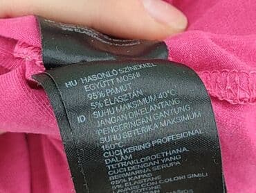 bawełniane t shirty: H&M Basic, Top damski, rozmiar M — 8