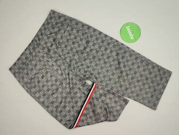 legginsy woskowane wysoki stan: Material trousers for women, size 4XL (EU 48) — 3