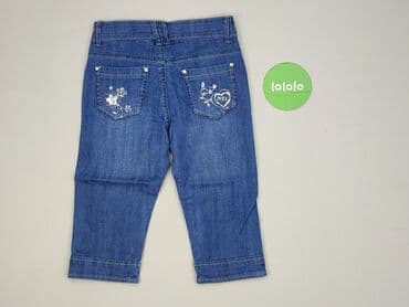 czarne wzorzyste rajstopy: Jeans, 8 years, 122/128, condition - Perfect — 3