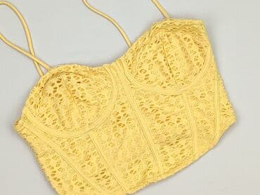 siateczkowe bluzki bershka: Bershka, Top damski, rozmiar M — 1