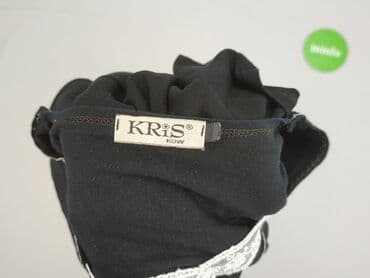 czarne bluzki w biale grochy: Kriss, Bluzka damska, S — 4