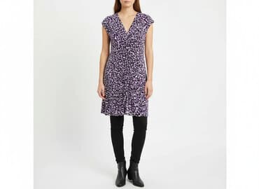 sukienka fioletowa zara: Sukienka damska, rozmiar S — 6