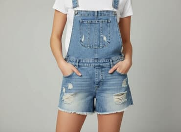 kombinezony do piaskowania: Stradivarius, Ogrodniczki damskie, rozmiar S — 1