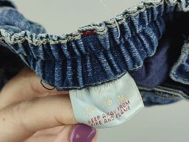stradivarius spodnie biale: Spodnie jeansowe, 3-6 miesięcy, stan - Dobry — 4