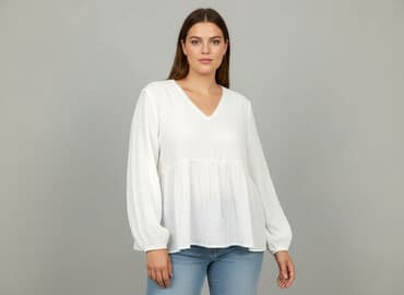 bluzka z szerokimi rękawami sinsay: Sinsay, Bluzka damska, rozmiar 2XL — 1