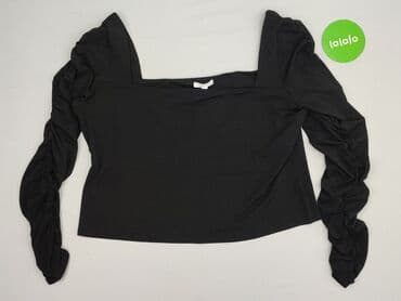 fioletowa koszulka h m: H&M, T-shirt damski, rozmiar 2XL — 2