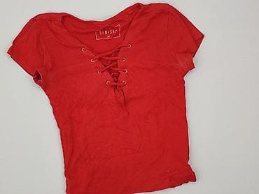 Sinsay, T-shirt damski, rozmiar XS