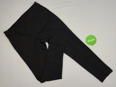 buty do czarnych rajstop: Spodnie materiałowe damskie, rozmiar XL — 2