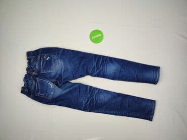 legginsy woskowane wysoki stan: Jeansy damskie, rozmiar XS — 3