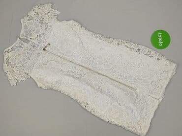 sukienka midi na wesele koronka: Sukienka damska, rozmiar S — 3