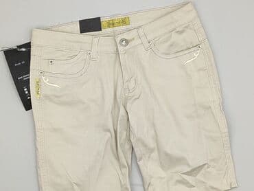 patchworkowe jeansy: Shorts for women, M — 1